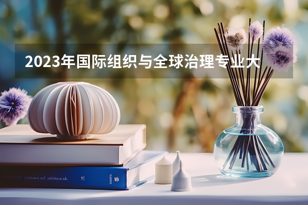2023年国际组织与全球治理专业大学排名 国际组织与全球治理专业前十名大学